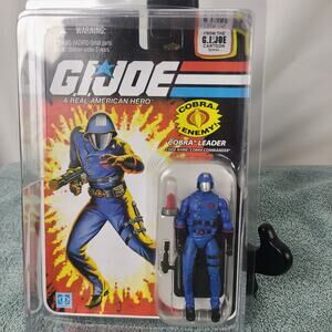 G.I. Joe 25th Anniversary COBRA COMMANDER Action Figure Cartoon Series Hasbro GI